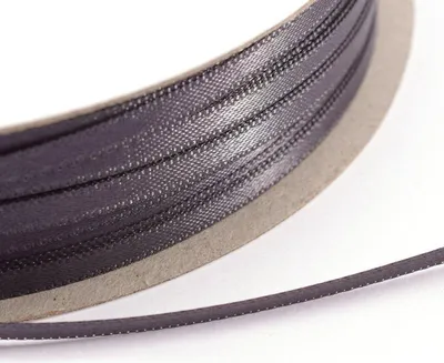 Zdjęcie produktu dla Vaessen Creative | Taśma satynowa 3 mm x 100 m, antracytowa