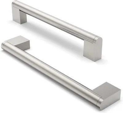 Produktbild von Famanu Möbelgriffe 160 mm Abstand - Edelstahl gebürstet