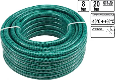 Produktbild von Gartenschlauch Wasserschlauch Kreuzgewebe 50 m 1/2'