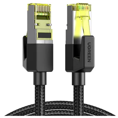 Zdjęcie produktu dla Kabel Ugreen NW150 30791 Ethernet RJ45 Cat 7 10Gbps 10m - czarny