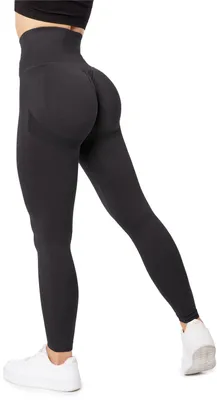 Image de Bellivalini Sport Leggings Damen High Waist Po Push Up Gym Fitness BLV50-255 (Graphite, XL)