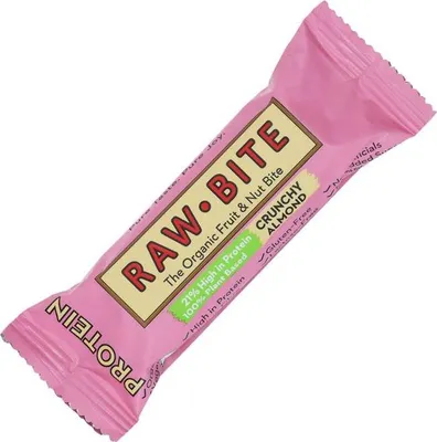 Produktbild von Raw Bite - Protein Crunchy Almond 45g
