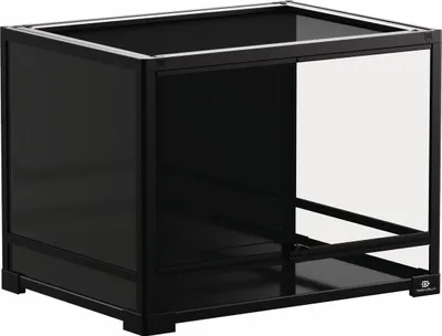 Produktbild von Terra Della Terrarium Knockdown schwarz, Maße: 60 x 45 x 45 cm