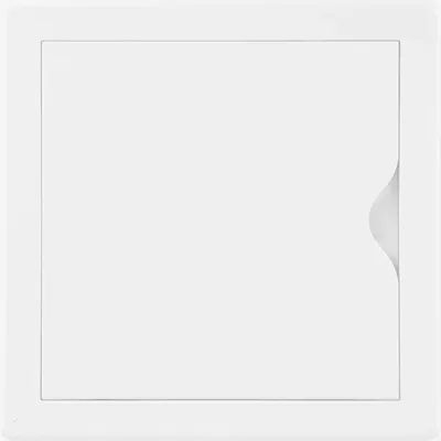 Produktbild von Virone | Revisionsklappe ID-25/25 - 26,5x26,5 cm - Weiß - Hochwertiges ABS - Universell einsetzbar