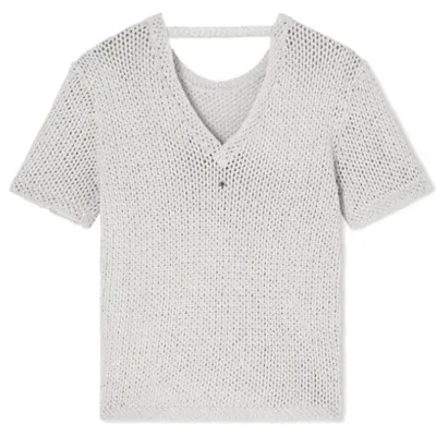 Produktbild von Armani Exchange kurzarm Strickshirt beige : XL Größe: XL