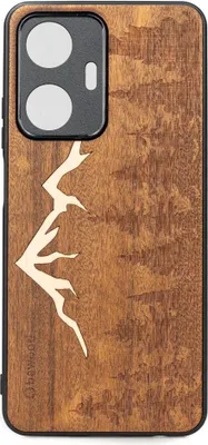 Obrázek produktu pro Dřevěný kryt Bewood Bewood Realme C55 Imbuia Mountains