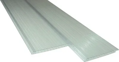 Produktbild von Polycarbonat Hohlkammerpaneel Click klar 2000 mm x 200 mm x 16 mm