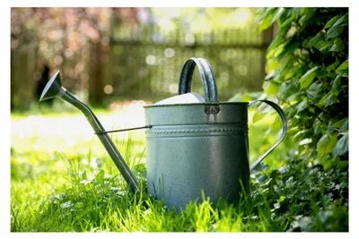 Produktbild von Gießkanne 10 Liter Antik - Zink Metall Wasserkanne