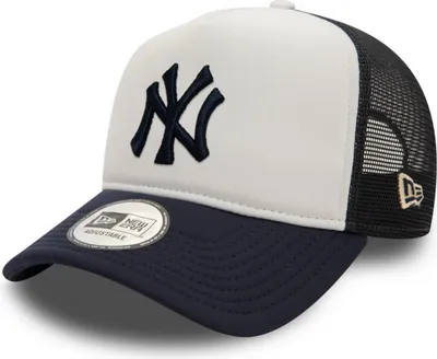 Produktbild von New Era 9FORTY E-Frame Trucker Cap New York Yankees World Series navy