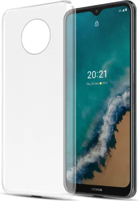 Produktbild von Cadorabo Hülle für Nokia G50 5G Schutz Hülle in Transparent Schutzhülle TPU Silikon Cover Etui Case