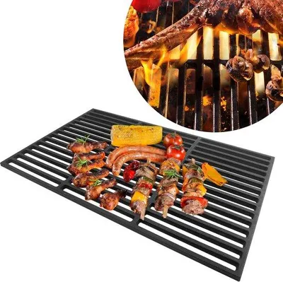 Produktbild von Grillrost 34x54 cm - Gusseisen für Gas- und Holzkohlegrills