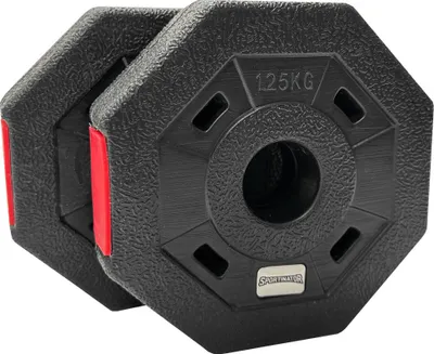 Produktbild von EG STR-42|SPORTINATOR 1,25 kg Bumper Plates Fitness Hantelscheiben 2er-Set