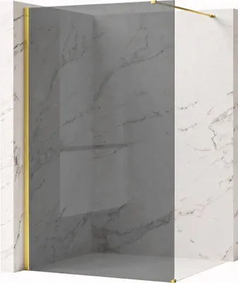 Immagine prodotto di Parete Doccia Rea Flexi Grey 90 Gold