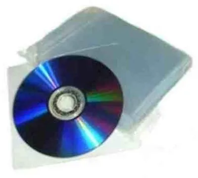 Zdjęcie produktu dla Przezroczyste etui na płyty CD/DVD - 200 sztuk - 80 mikronów - ochrona nośników - do płyt CD i DVD - format 8 - przezroczysta ochrona