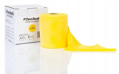 Produktbild von Thera Band Gelb Trainingsband Schwacher Widerstand 1,5 m