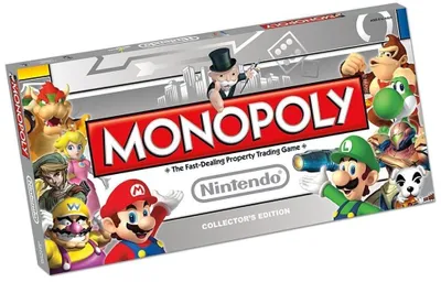 Produktbild von Monopoly Nintendo Sammleredition - Spiel mit ikonischen Charakteren