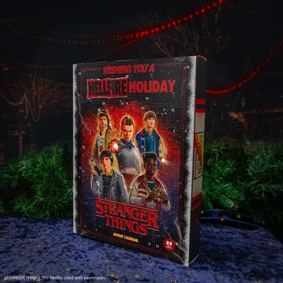 Immagine prodotto di Kalendarz Adwentowy Stranger Things 2025 z 24 tematycznymi puzzlami
