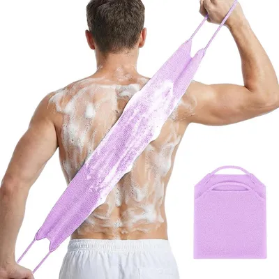 Produktbild von 3 Afrikanisches Netztuch Rückenschrubber für Dusche & Körperpflege