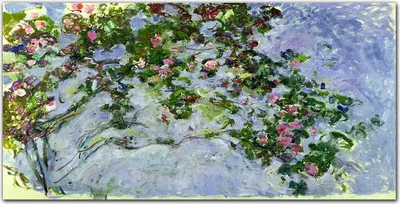 Produktbild von Coloray Bild aus Acryl 120 cm x 60 cm - Acrylblock mit Bild Gehärtetes Acryl Wohnzimmer Dekoration Wanddekoration Küche - Natur Blumen Claude Monet