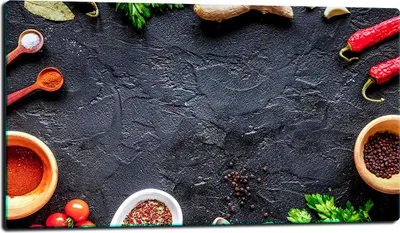 Obrázek produktu pro Skleněný kryt varné desky Skleněný splashback 80x52 Koření