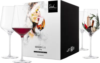 Obrázok produktu pre Sada 4 pohárov EISCH Bordeaux, model 518/21, v darčekovej krabičke, SKY SENSISPLUS, kód 25185021/180073