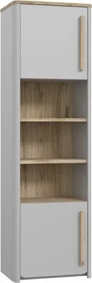 Produktbild von Furniture24 Regal Surfinio Schrank Hochschrank Bücherregal Regal Regalschrank Mit 2 Türen