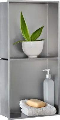 Produktbild von Dalsys Wandnische 30 x 60 x 12cm Silber Edelstahl