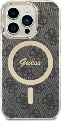 Obrázek produktu pro Pouzdro Guess IML 4G MagSafe pro iPhone 15 Pro černé
