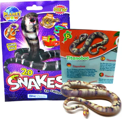Produktbild von Blue Ocean Snakes Sammelfiguren 2024 - Planet Wow - Figur 6. Titanoboa