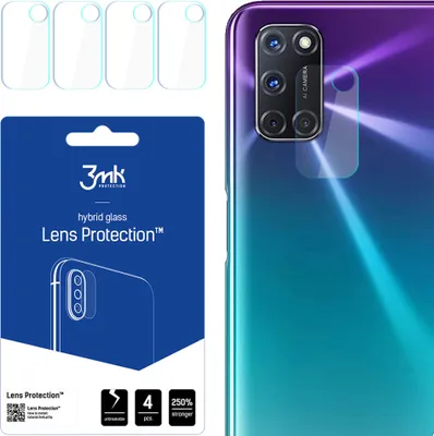 Zdjęcie produktu dla 3MK Lens Protect Oppo A72Ochrona na obiektyw aparatu 4szt