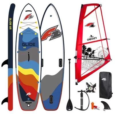 Produktbild von F2 Set SUP Stand Up Paddle Board Glide WS 10,8 + Checker Rigg 3qm