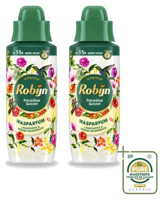 Imagen del producto de 2 unidades de Perfume para la ropa Robijn Intense Paradise Secret - 342 ml - Paquete ahorro