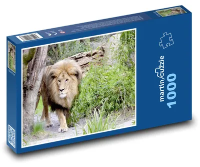 Obrázok produktu pre Puzzle 1000 Lev - kráľ savany - martinpuzzle