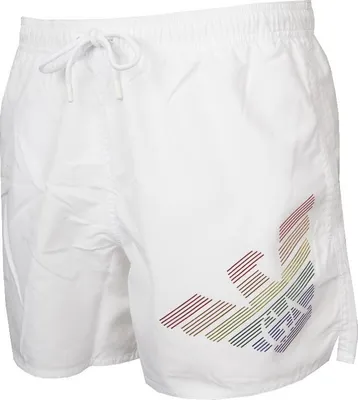 Produktbild von Boxer Mann Badeanzug Meer oder Pool mit Kordelzug Strandbekleidung EMPORIO ARMANI Artikel 211733 1P423 MID BOXER, Taglia 46, Poliestere 100%