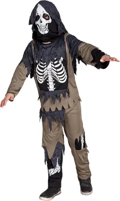 Produktbild von Zombie Leiche - Halloween Kostüm Kinder Junge Kindergröße: 128-140