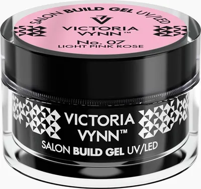 A product shot of a jar of Victoria Vynn Salon Build Gel.