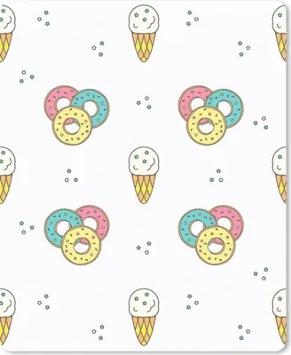 Produktbild von MuchoWow® Mauspad Mousepad Muster - Eiscreme - Donus - Jungen - Kinder 30x40 cm - Mousepads - Maus Mat - Pad - Mausunterlage - Mausmatten