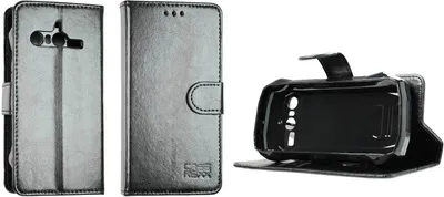 Obrázok produktu pre caseroxx puzdro na mobilný telefón kompatibilné s Blackview N6000 Knižková taška Wallet Case v čierna