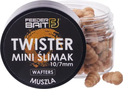 Produktbild von Wafters Feeder Bait Twister Mini Schnecke 10/7mm - Shell