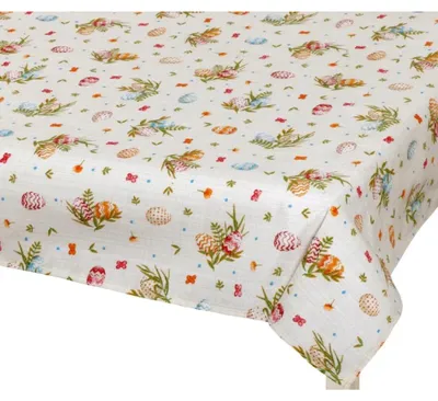 Immagine prodotto di Tovaglia Pasqua - 70x70 cm - Beige,Verde,Rosso