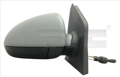 Produktbild von TYC 333-0007 Außenspiegel Seitenspiegel Rechts für SMART FORTWO Coupe (451) Konvex Grundiert
