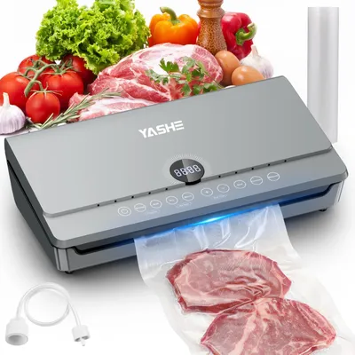 Zdjęcie produktu dla Urządzenie do pakowania próżniowego YASHE SJ-2030, 80 kPa, 130 W, 10 funkcji