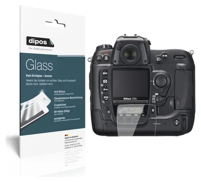 Obrázok produktu pre 2x ochranná fólia pre Nikon D2H - Anti-Shock 9H film dipos Glass plastové sklo