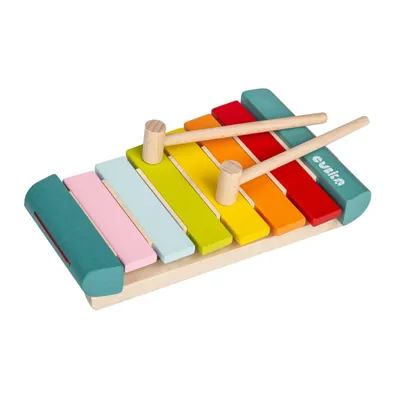 Produktbild von Buntes Beckeninstrument Aus Holz Für Kinder