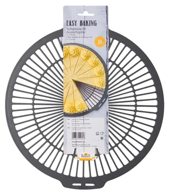 Produktbild von BIRKMANN Tortenteiler & Auskühlgitter, Ø 32 cm, 16er Einteilung, BPA-freier Kunststoff, Spülmaschinen