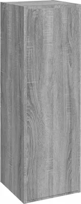Produktbild von vidaXL TV-Schrank Grau Sonoma 30,5x30x90 cm Holzwerkstoff