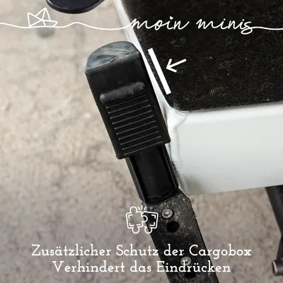 Produktbild von moin minis 2er Set Abstandshalter für Fahrradständer für Urban Arrow Family & Family Next & Shorty Lastenräder Schützt Gummipuffer