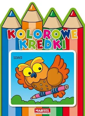 Image de Sowa kolorowe kredki