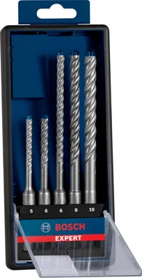 Productafbeelding van Bosch Professional 5-delige set expert SDS-plus-7X boorkoppen (voor beton, diameter 5-10 mm)