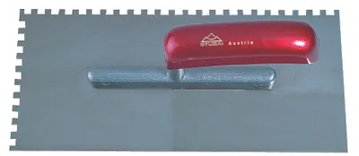 Produktbild von STUBAI Glättekelle mit Zahnung, geb. Heft 6 mm